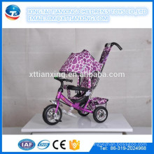 2016 jouets trike / poussettes enfants de qualité supérieure / tricycle bébé avec canopée